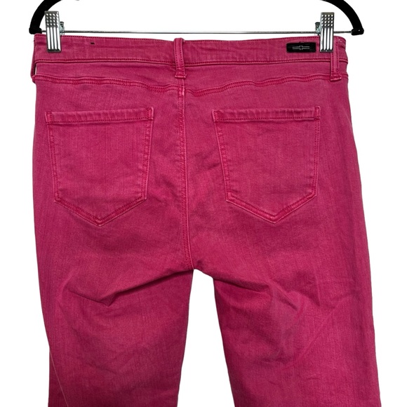 Liverpool The Crop Skinny Dark Pink Jeans Size 6/28 - Picture 7 of 13